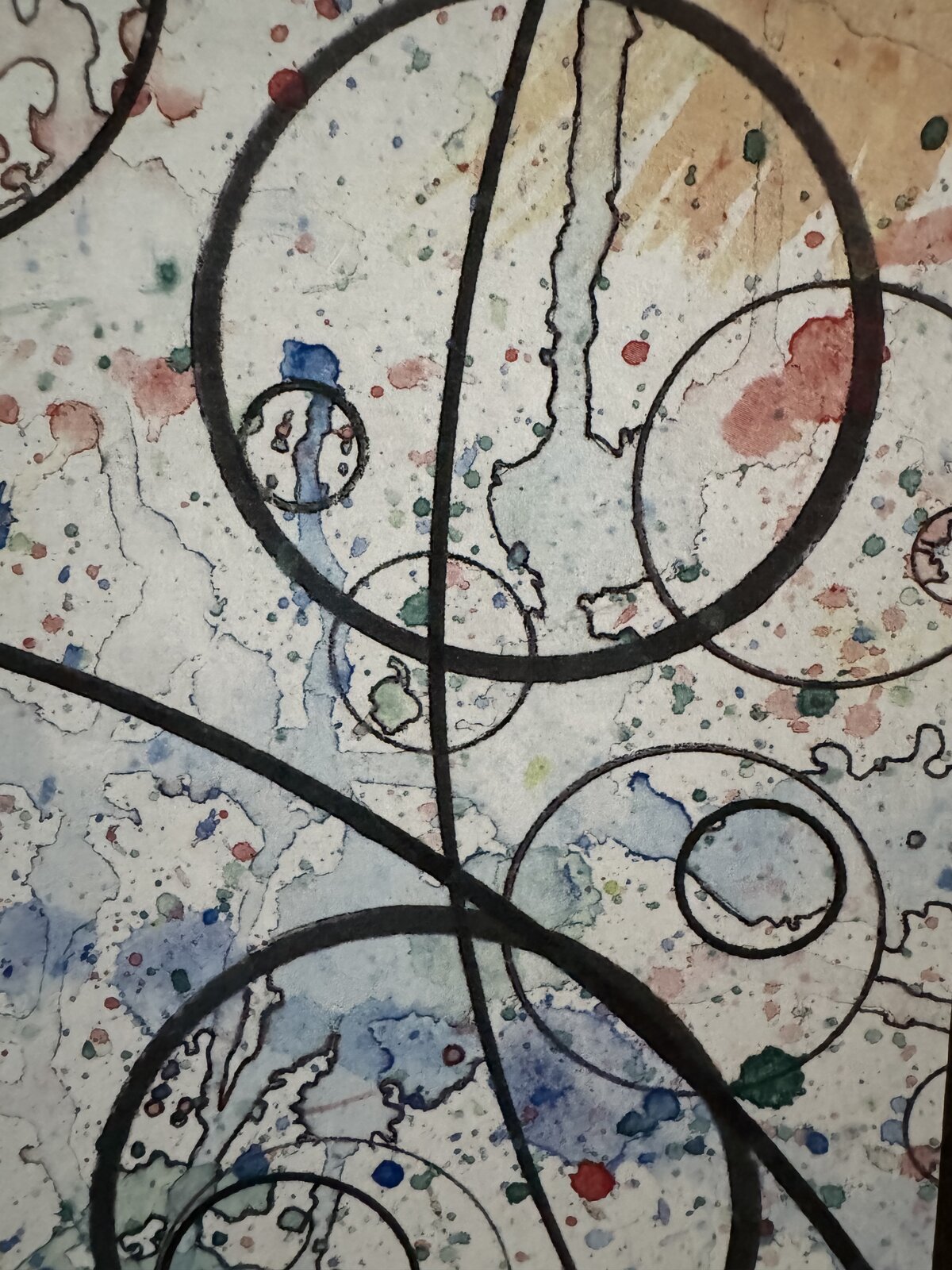 Hand-made postcard art
